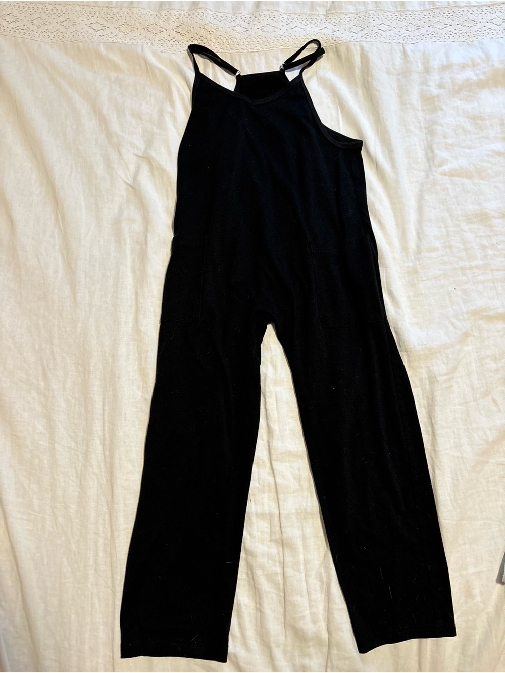 Black girls Jumpsuit - Sleek Strappy Overalls